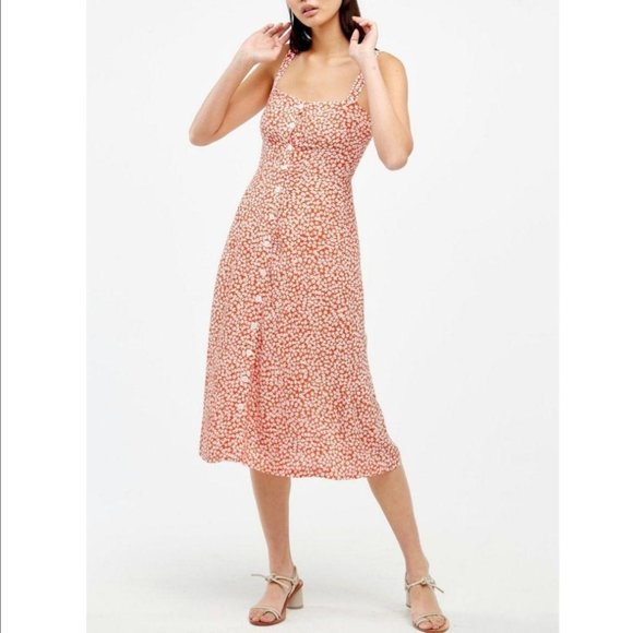 Revolve Capulet micro Floral Sunny Midi dress - Picture 3 of 14